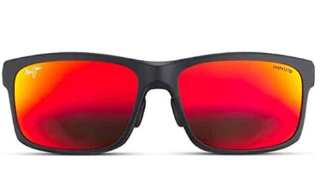 red lens polarized sunglasses.